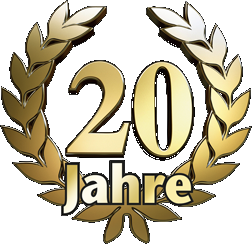 20 jähriges Jubiläum