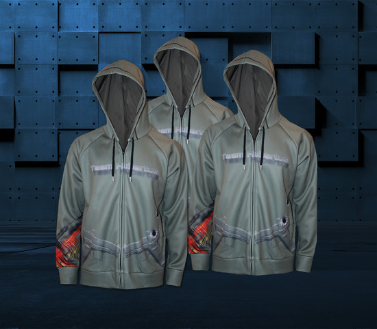 Olive Grey Hoodies für das Schützenteam Sykora