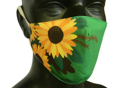 Face Maske mit Stoffitegriertem full Design