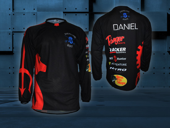 Angelsport Trikot Rheinland Boote - by Esjod Customs