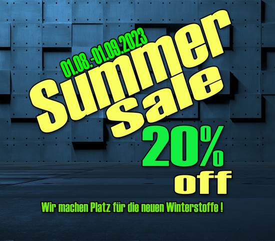 Summer Sale bei Esjod Customs