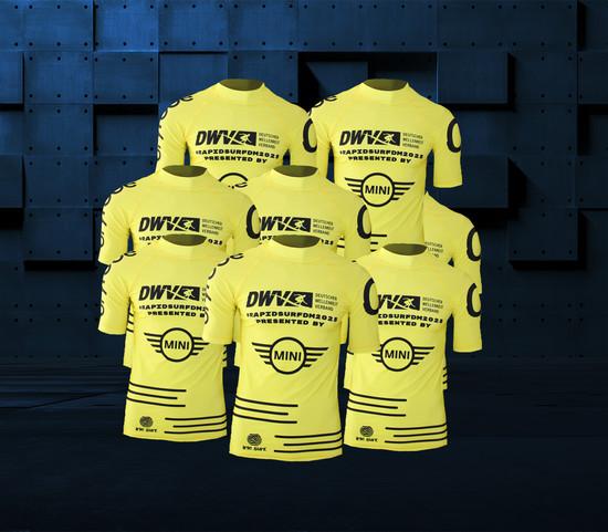 Surflycras für die Rapid Surf DM in Gelb