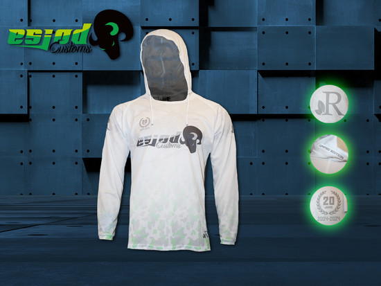 ESJOD Customs UPV Shirt mit Kapuze Limited Edition