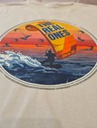 T-Shirt Rückendruck Surf Crew The real One  - DTF