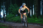 Radtrikot in Action